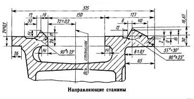 Станина станка 16В20